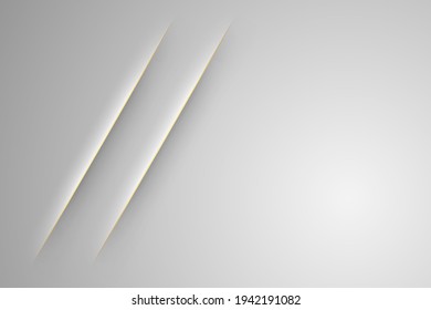 Luxury background white and gray shades in 3d abstract style