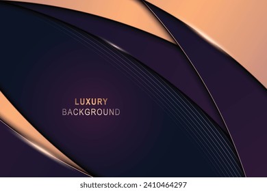 Luxury banner background. Vector illustration.