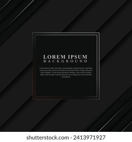 Luxury banner background. Vector illustration.