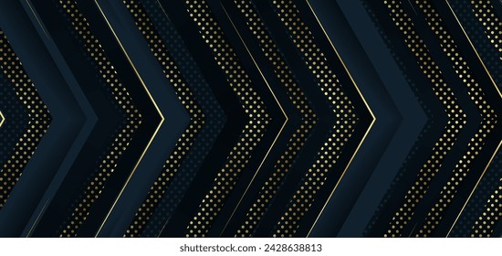  luxury banner design template background with gold flakes