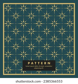 Luxury Batik Pattern Vector Template