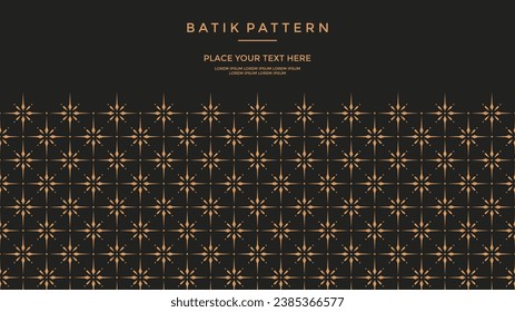 Luxus-Batik-Muster-Vektorvorlage