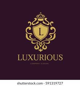 Luxury Beauty Cosmetics Logo Template