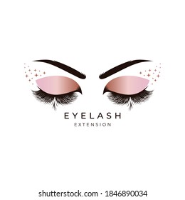 lashes logo design
