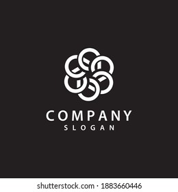 Luxuslogo-Vorlage Vektorsymbol-Design