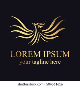 luxury bird logo
