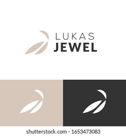 Luxury bird logo design concept. Vacation logomark illustration. Can representing yoga, spa, relax, jewel.