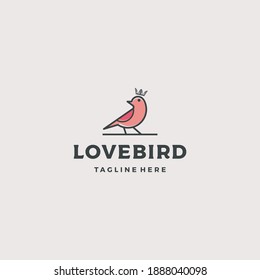 Ilustración vectorial del logotipo de Luxury Bird