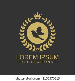 Luxury Bird Logo template in vector for Restaurant, Royalty, Boutique, Cafe, Hotel, Heraldic, Jewelry, Fashion and other vector illustration