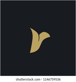 Luxury bird logo vector illustration
