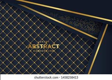 Luxury black background with 3d style.