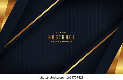 Luxury black background with 3d style. Graphic design element. Elegant decoration