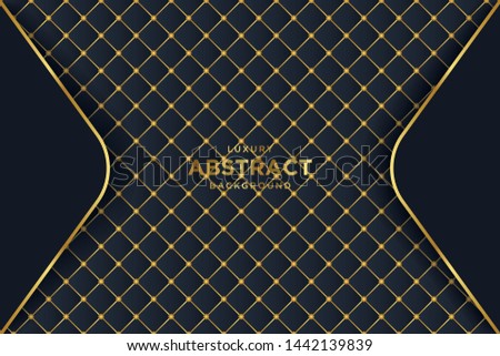 Luxury black background with 3d style.