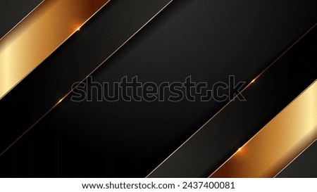 luxury black background featuring golden glitters. Perfect for marketing materials, banners, and websites. Modern, stylish, and ideal for a sophisticated visual impact.