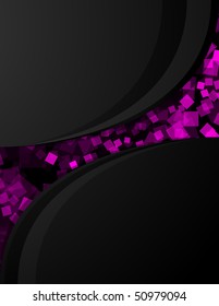 Luxury black background with space for your message