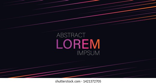 luxury black background with text banner