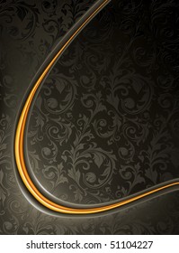 Luxury Black Background, vector