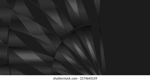 Luxury black corporate background vector