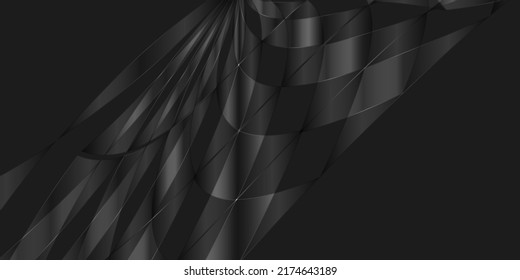 Luxury black corporate background vector