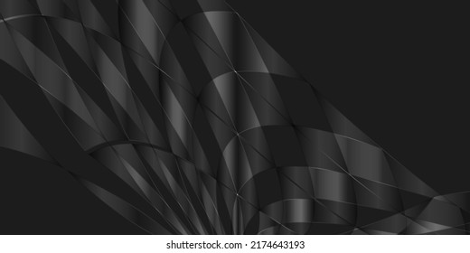 Luxury black corporate background vector