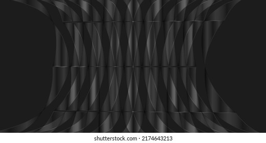 Luxury black corporate background vector