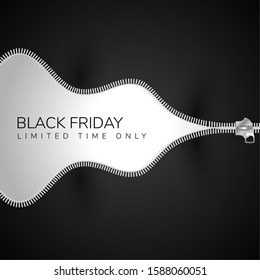 Luxury black friday poster - Vector illustration design