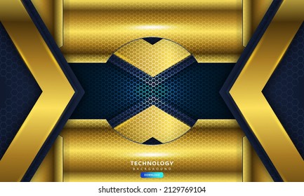 Luxusschwarz-goldener Hintergrund