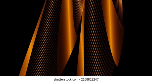 Luxury black gold background vector design