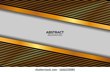 Luxury Black And Gold Design Background