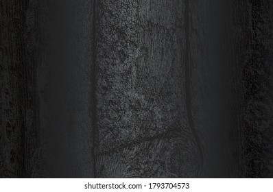 Fondo de gradiente de metal negro de lujo con una textura de parqué de madera angustiada. Ilustración del vector
