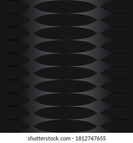 Luxury black metal gradient background with geometric seamless pattern, modern ornament