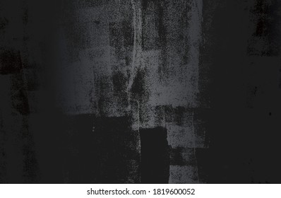 Luxury black metal gradient background with distressed metal plate texture. Vector illustration