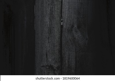 Fondo de gradiente de metal negro de lujo con una textura de parqué de madera angustiada. Ilustración del vector