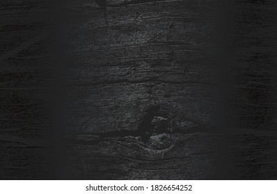 Fondo de gradiente de metal negro de lujo con una textura de parqué de madera angustiada. Ilustración del vector