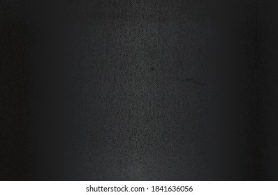 Fondo de gradiente de metal negro de lujo con tela angustiada, textura textil. Ilustración del vector
