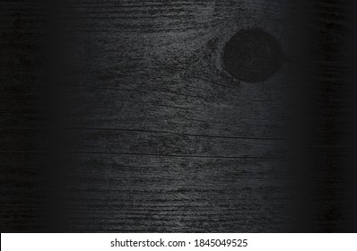 Fondo de gradiente de metal negro de lujo con una textura de parqué de madera angustiada. Ilustración del vector