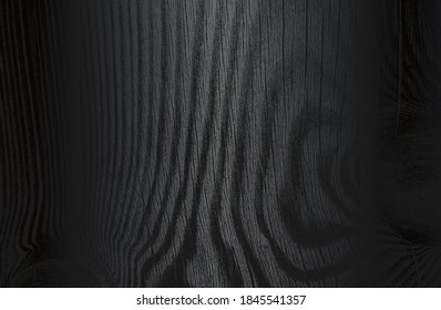 Fondo de gradiente de metal negro de lujo con una textura de parqué de madera angustiada. Ilustración del vector