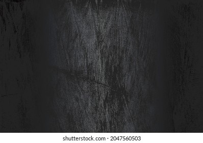 Luxuriöser, schwarzer Farbverlauf-Hintergrund mit bedrücktem Holzparkett. Vektorgrafik