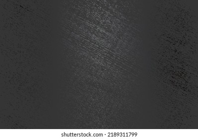 Fondo de gradiente de metal negro de lujo con textura de hormigón craqueado con angustia. Ilustración del vector