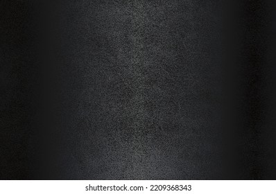Luxury black metal gradient background with distressed natural, genuine animal skin, leather texture. Vector illustration