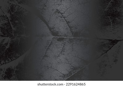 Fondo de gradiente de metal negro de lujo con textura de hoja de cierre angustiada con estrías. Ilustración del vector