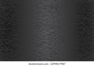 Fondo de gradiente de metal negro de lujo con textura de hormigón craqueado con angustia. Ilustración del vector