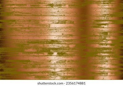 Luxuriöser, schwarzer Farbverlauf-Hintergrund mit bedrücktem Holzparkett. Vektorgrafik