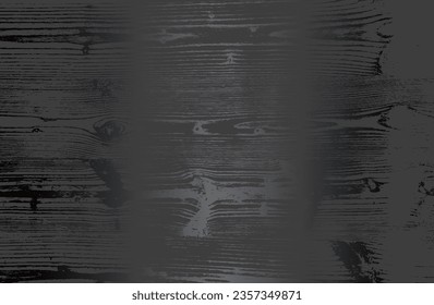 Fondo de gradiente de metal negro de lujo con una textura de parqué de madera angustiada. Ilustración del vector