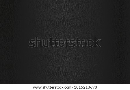 Luxury black metal gradient background with distressed natural, genuine animal skin, leather texture. Vector illustration