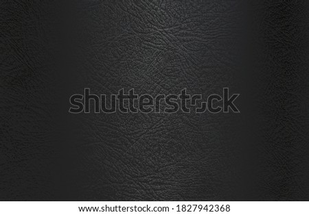 Luxury black metal gradient background with distressed natural, genuine animal skin, leather texture. Vector illustration