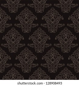 Luxury black seamless wallpaper.