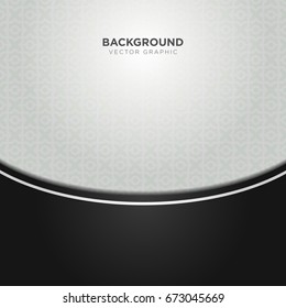 luxury black white color background vector illustration