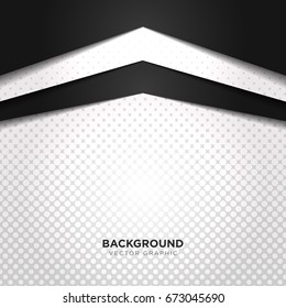 luxury black white color background vector illustration
