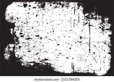 Luxury Black and White Grunge Texture Background